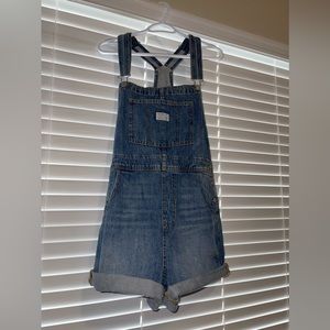 Lucky Brand Short Overalls